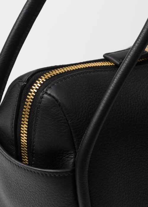 Black Leather Women's Handbag Black Leather Women's Handbag