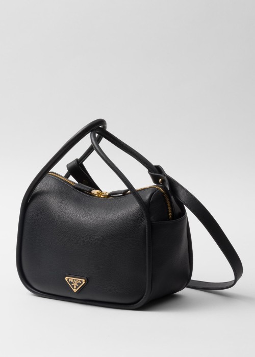 Black Leather Women's Handbag Black Leather Women's Handbag