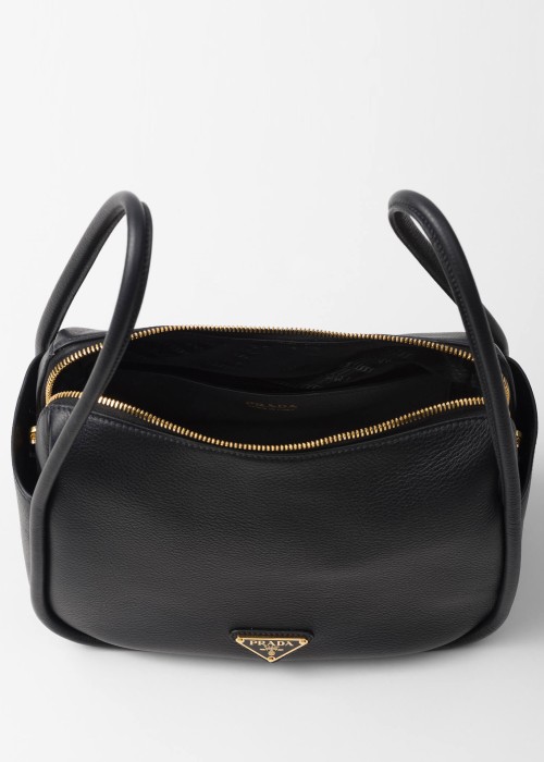 Black Leather Women's Handbag Black Leather Women's Handbag